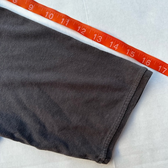 IMOGENE & WILLIE Distressed Raglan Sleeve Cotton Tee Shirt Basic Women’s Sz M - Picture 7 of 8